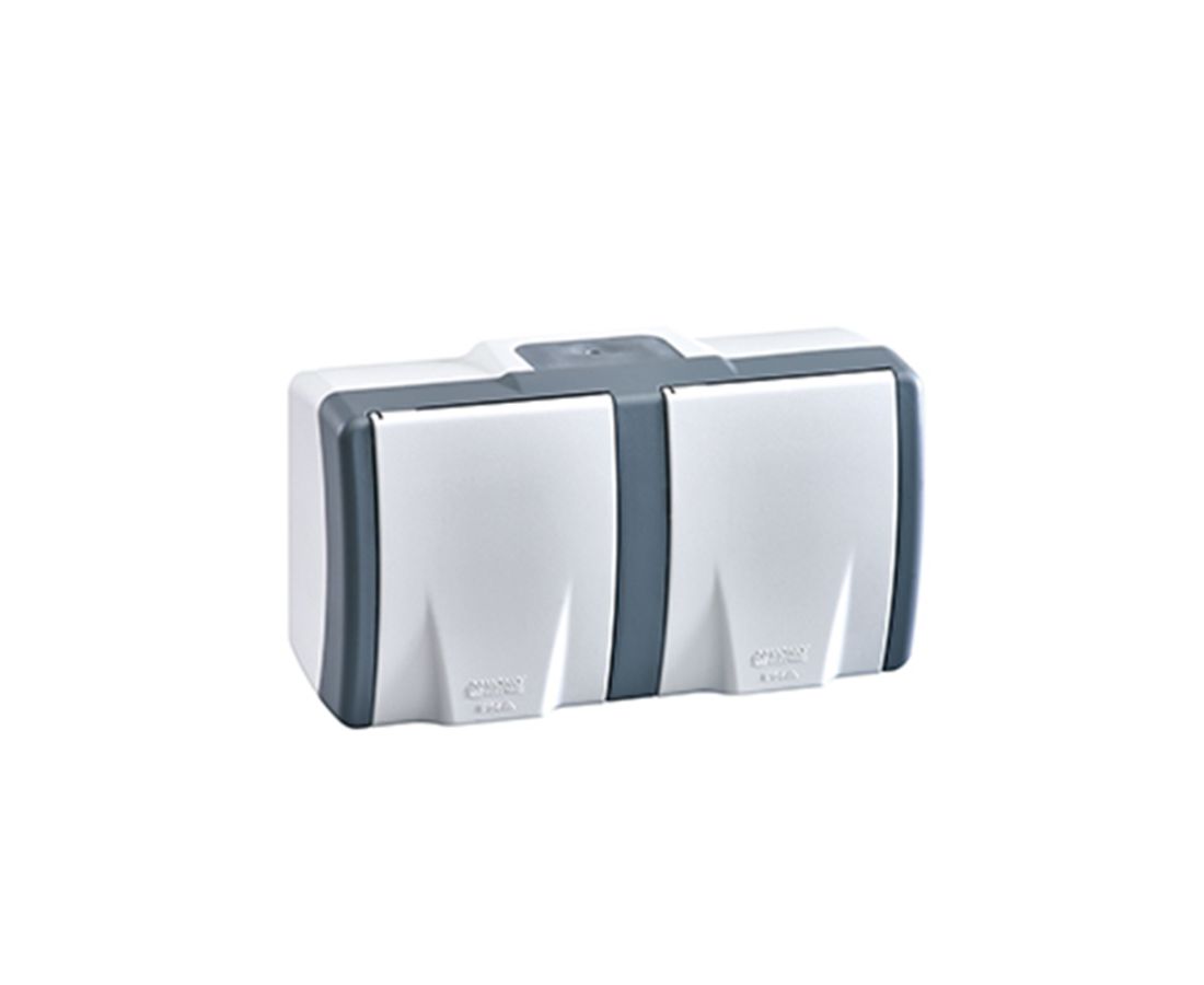 როზეტი ორიანი გარე IP54 OCTANS - 154-020006-121 — როზეტები და ჩამრთველები